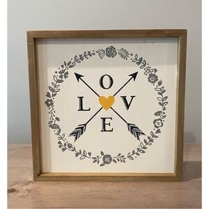 ‘Creative Co-Op’ LOVE wall art